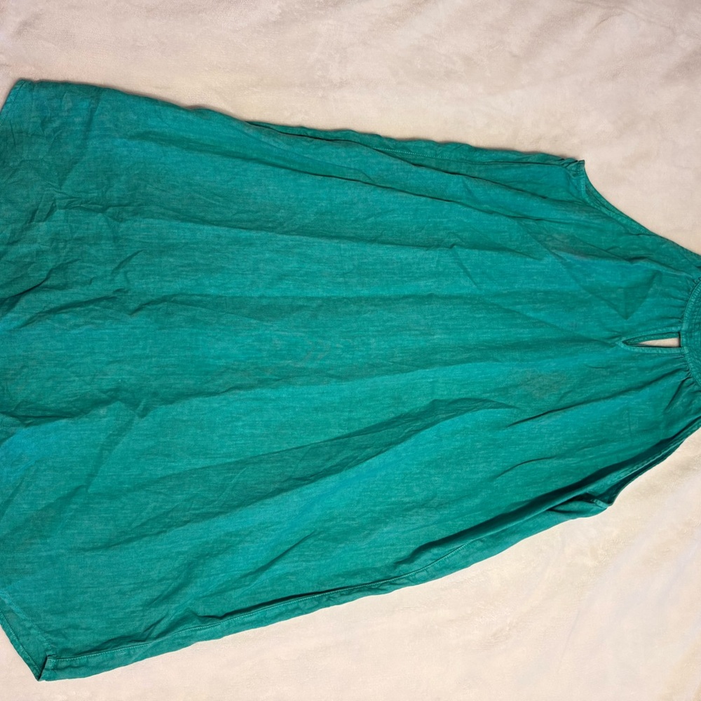 C&C California Turquoise Linen Top